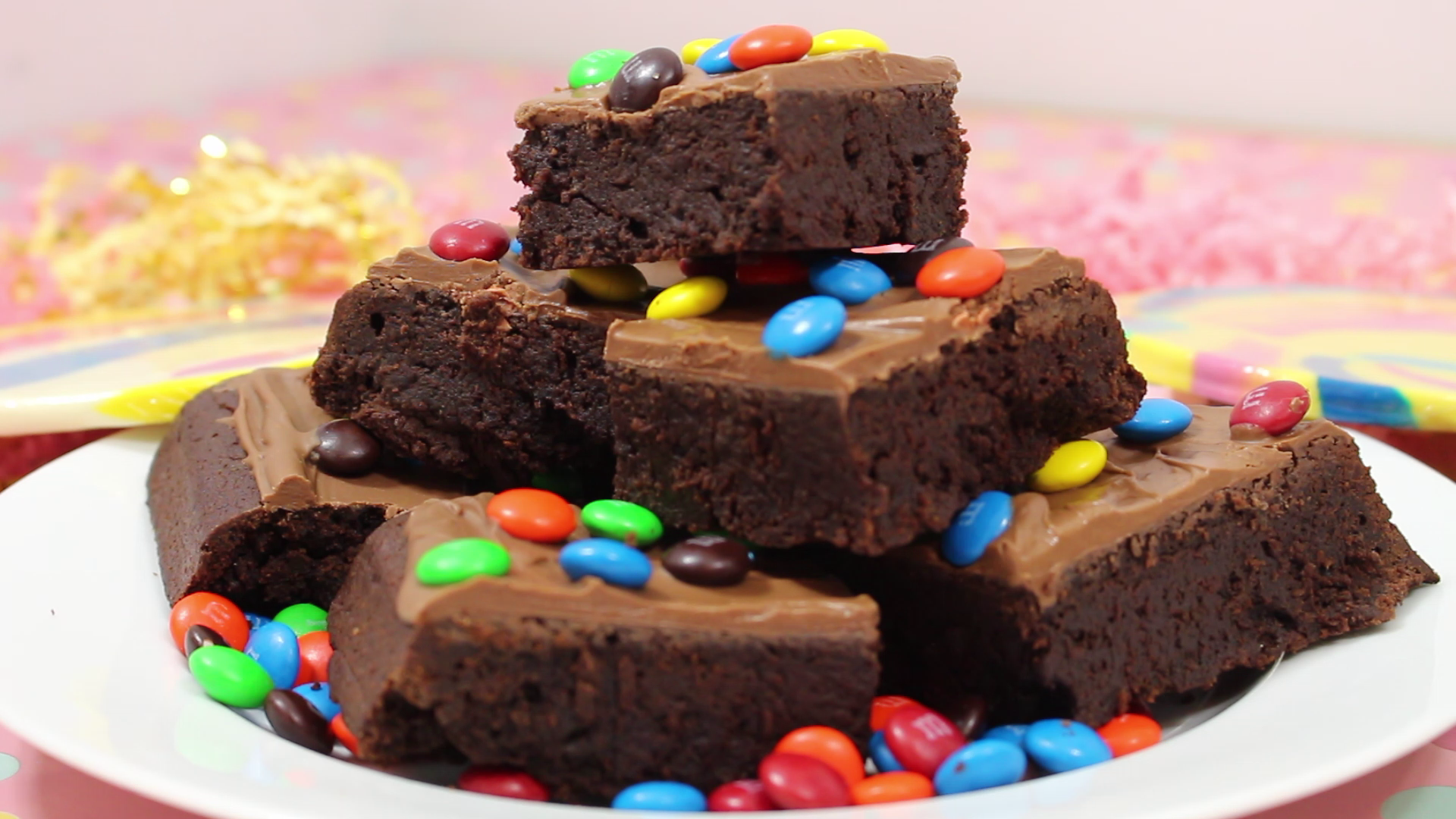 allyfantaisies recette gâteau chocolat brownies brownie mm's